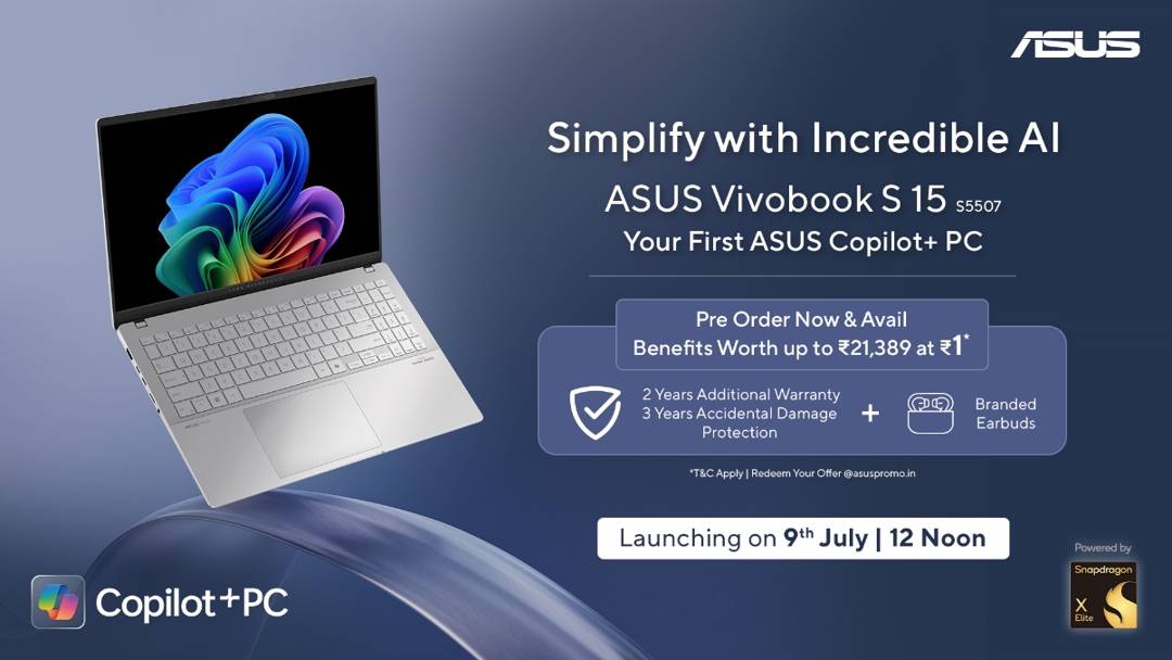 ASUS Vivobook S15 Oled 2024 - AI Laptop with Co Pilot