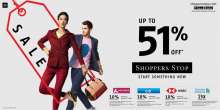 Get Holiday Ready with Shoppers Stop up to 51% Off Sale