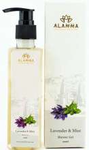 Shower Gel crafted with the goodnes of Lavender and soothing peppermint for dry skin type by Alanna