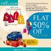 Sales in Amritsar - End of Season Sale at Trilium Mall Amritsar - Flat 50% off Sale from 10 to 15 July 2015