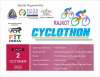 Make In India and Fit India Cyclothon at Crystal Mall Rajkot