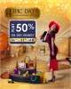 Flat 50% off on over 300 brands at R City Mall