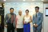 Mr. Abhay Mehta and Naresh M Mehta, Partner Mehta Jewellery, Actress Tapsee Pannu and Mr. Sachin Jain, President Forevermark